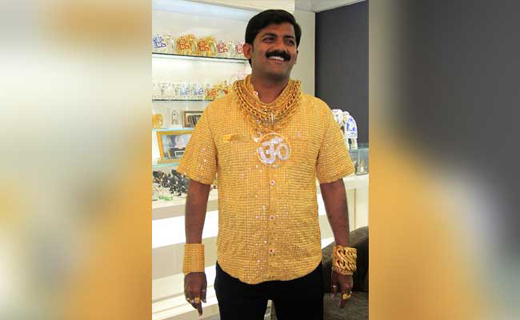 gold man